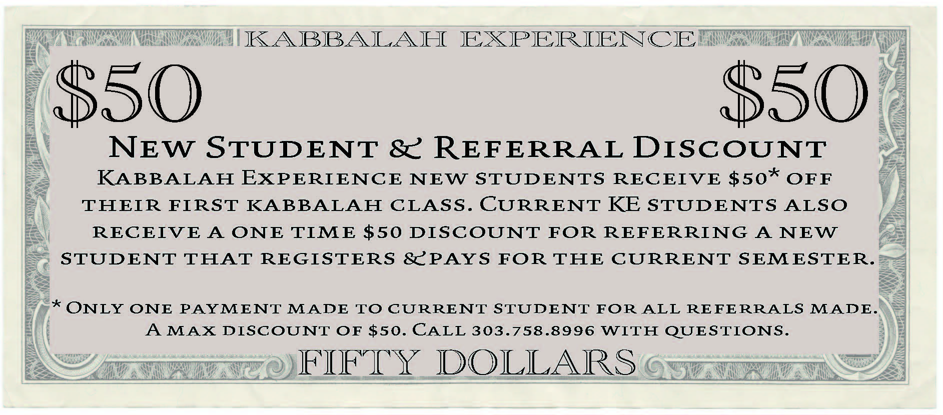 $50 Coupon